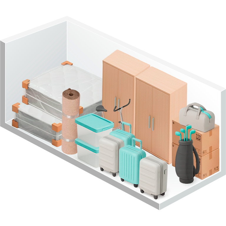 Trastero L de 10 m²